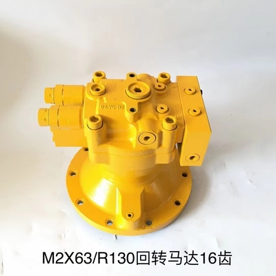 ट्रैवल गियरबॉक्स एक्स्कवेटर स्विंग ड्राइव M2X63 R130 रोटरी एक्स्कवेटर स्लीव मोटर